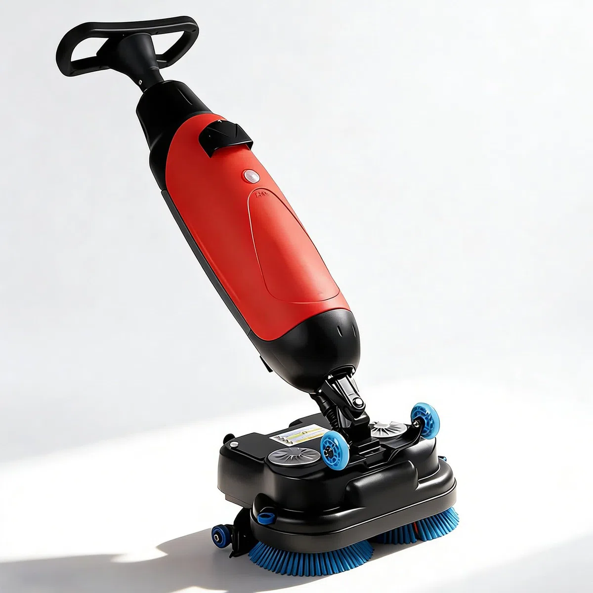 Brosse à récurer électrique sans fil avec chemin de nettoyage de 43,2 cm, réservoir de récupération de 9 litres, couverture jusqu'à 13 000 m², faible bruit pour sols durs