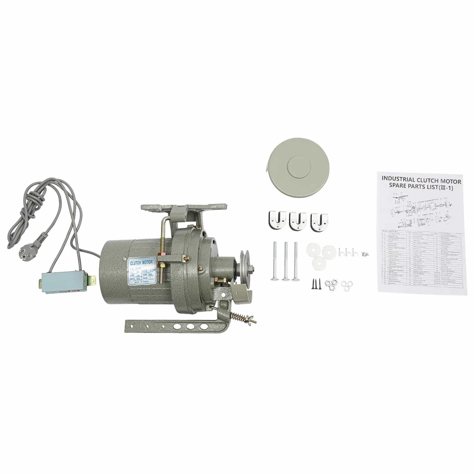 Moteur électrique pour machine à coudre industrielle, machine à coudre industrielle, machine à coudre industrielle, pour machines à coudre en zigzag, machines à coudre haute position, etc.