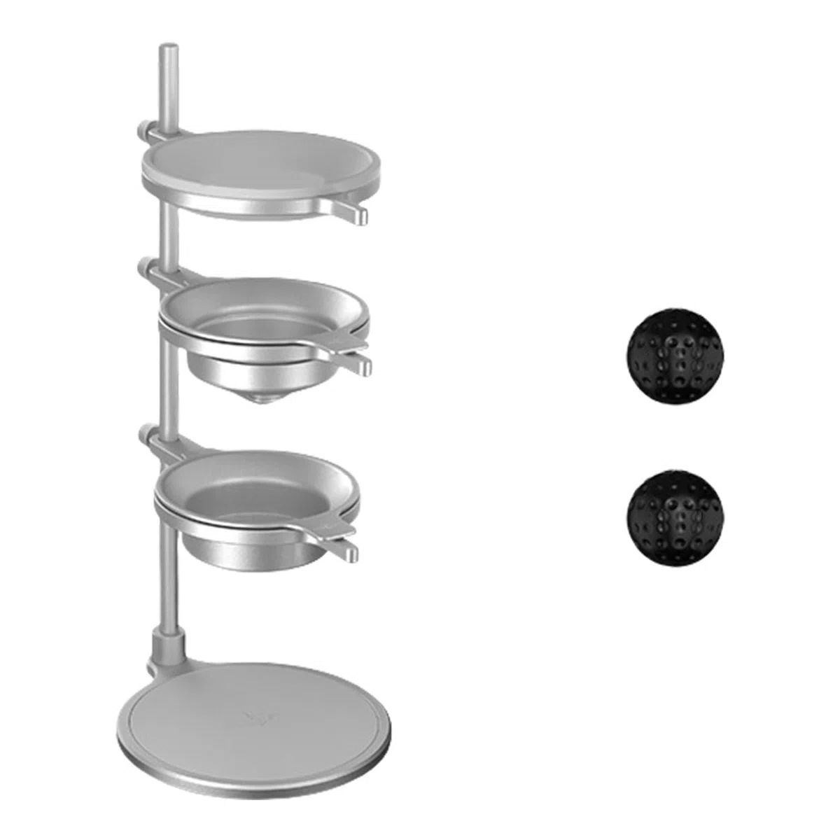 Ensemble de matériel de café à froid pratique, supports réglables, tasse de filtre amovible et sphères de glace, supports de café en métal