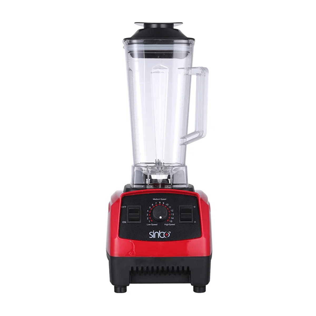Blender Smoothie 1500W Professionnel, Mixeur Puissant Multifonction, 2 L, 45 000 tr/min, avec 8 Lames en acier Inoxydable, 5 vitesses, couvercle avec ouverture de remplissage