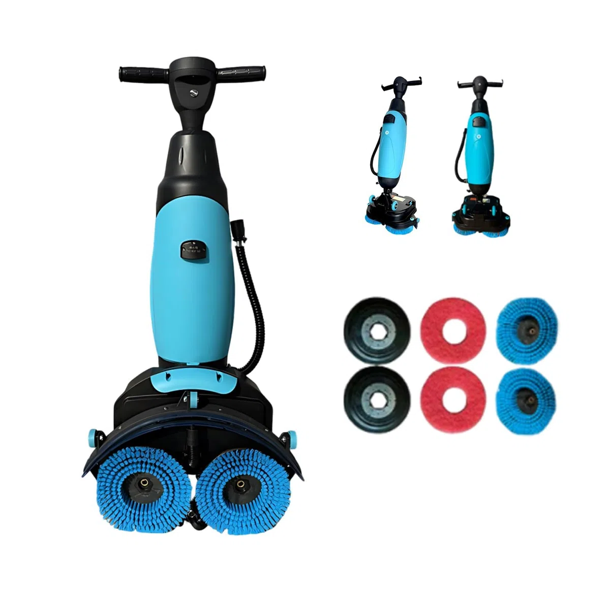 Autolaveuse Pro Sans Fil 50cm, Nettoyeur Industriel Rapide