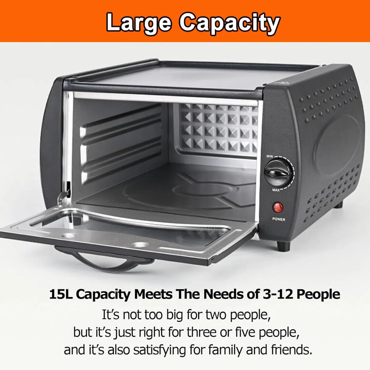 Four électrique Tandoor 2 en 1 avec contrôle de la température, porte en verre visuelle, plateau de cuisson, plaque de cuisson, four à pizza 2100 W pour Chapati, Naan, Lahmacun, Manakish