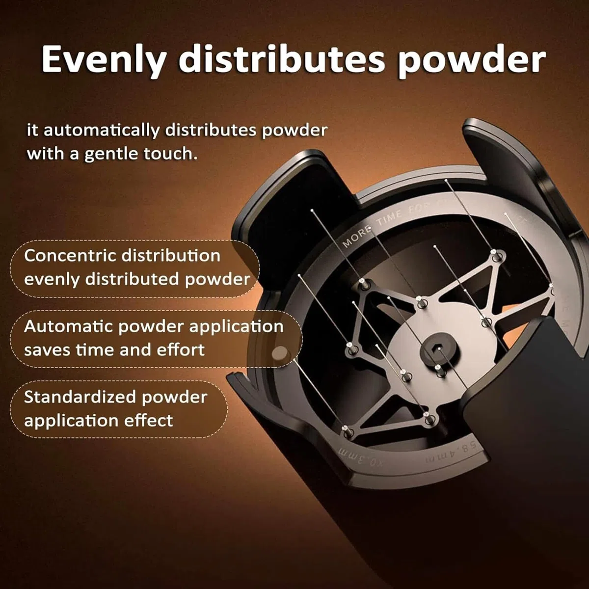 Distributeur de café électrique à Aiguilles de 58 mm, agitateur à café Expresso avec 12 + 6 Aiguilles, Rotation Avant/arrière, arrêt Automatique, Uniquement pour Porte-filtres Droits
