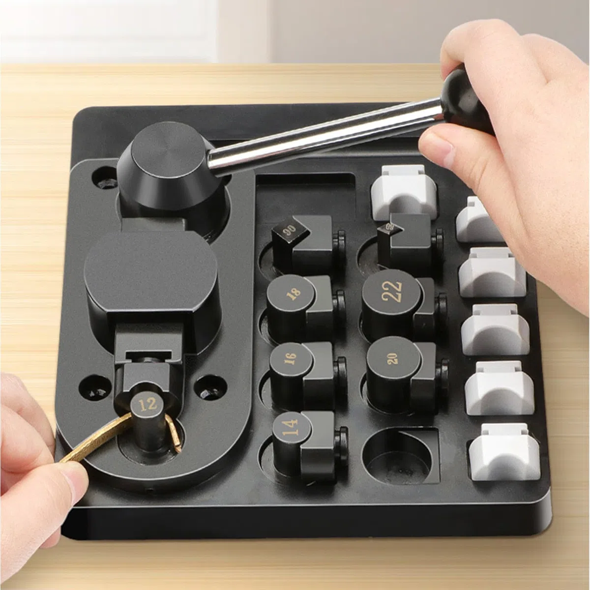 Kit Création Bague Cuillère Machine D'Accessoires Pour Bijoux Et Orfèvrerie