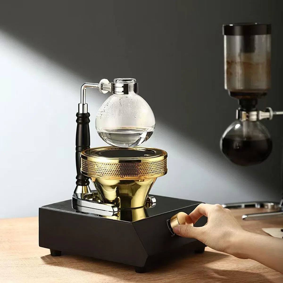 Brûleur à Café électrique pour Machines à Café à Siphon, Pièce de Rechange Professionnelle et Pratique, élément Chauffant Réglable, Portable